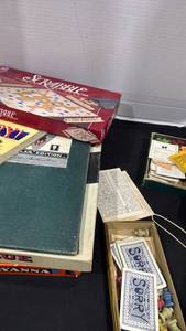 lot 2339 image: Board Games Lot Scrabble Sorry Clue Pollyanna Monopoly