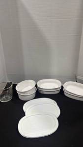 lot 2348 image: Corningware Cookware Lot with Lids and Pyrex Measuring Cup