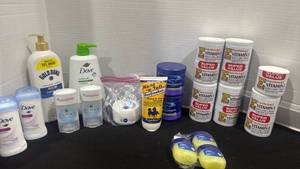 lot 2401 image: Beauty & Personal Care Lot Dove, Gold Bond, Fruit of the Earth and more
