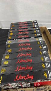 lot 2444 image: I Love Lucy VHS Tape Lot Columbia House Video Collectors Edition 13 Tapes