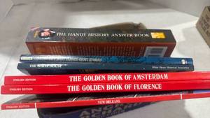 lot 2544 image: Book Lot 6 Titles The Handy History Answer Book White House Golden Book Amsterdam Florence New Orleans