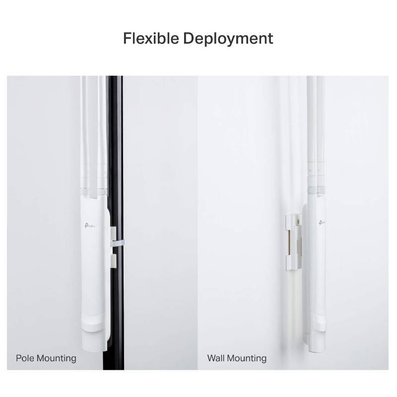 lot 1006 image: TP-Link EAP110-Outdoor V3  Omada N300 Wireless Outdoor Access Point  WiFi Coverage up to 200 meters Passive PoE w Free PoE Injector  SDN Integrated  Cloud Access & Omada App Retail $34.93