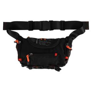 lot 1031 image: Men Waist Bag Large Capacity Chest Pack Outdoor Sports Cycling Mountaineering (Black) - Retail $17