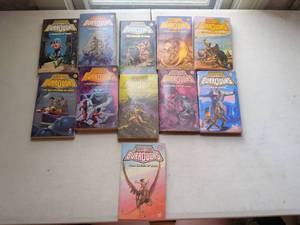 lot 101 image: The Martian Tales of Edgar Rice Burroughs 11-Book Lot Ballantine Paperbacks