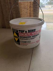lot 137 image: Sakrete Topn Bond Concrete Patcher Gray 10 lb