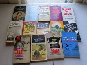 lot 155 image: Lot of 14 Assorted Paperback Books including Classics, Diet, Camping, and more