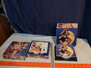 lot 260 image: Taschen Calendar Lot 2002 2003 2004 Pin-Ups Gil Elvgren The Great American 4 pieces