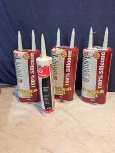 lot 353 image: ACE 100% Silicone Architectural Grade Caulk 2-Pack and Red Devil Acrylic Latex Caulk