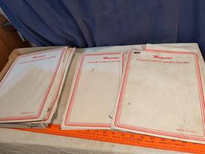lot 389 image: Magnetic Collectables and Souvenirs Blank Cards Made in USA Lot