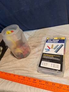 lot 402 image: Storehouse Wall Anchor Assortment 220 Piece Set Item 67543