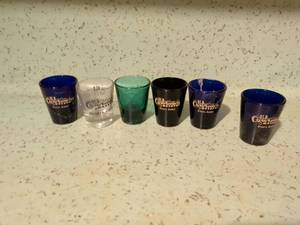 lot 572 image: Old Cowtown Museum Wichita Kansas Shot Glass Lot 6 pieces
