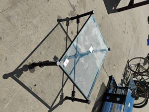 lot 49 image: Small Glass Table
