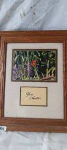 lot 2030 image: You matter, Butterfly picture wall decoration