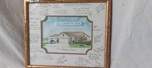 lot 2033 image: The Babich House Sun City Georgetown, Texas 08-09 Framed