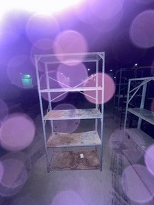 lot 116 image: metal storagedisplay shelf