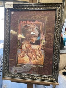 lot 133 image: Tuscan Sketch I - Ervin R Clark