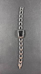 lot 24 image: DNKY Stainless Steel Link Watch