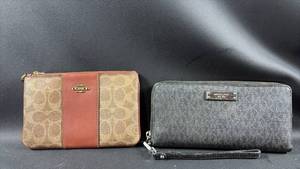 lot 39 image: Coach and Michael Kors Wristlet Wallets