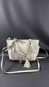 lot 116 image: Michael Kors Tote Handbag with Tassel Charm and Crossbody Strap