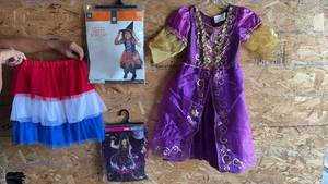 lot 186 image: Disney Rapunzel Dress, Caterina, Sweet Sorcery and Tulle Skirt Youth Medium