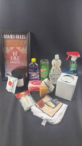 lot 194 image: New and Mostly Full Household Bundle