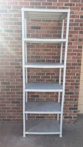 lot 200 image: Plastic Storage Shelving Unit