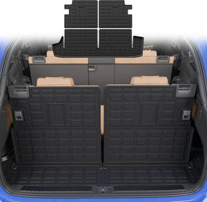 lot 8022 image: Cargo Mat & Backrest Mats for 2010-2024 Toyota 4 Runner 7 Seat