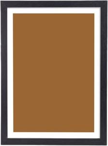 lot 8039 image: Wood Picture Frames with Mat - Modern Poster Frame, Black