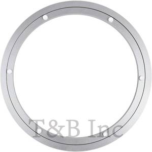 lot 8050 image: TamBee 14-Inch Lazy Susan Hardware Aluminum Bearing Turntable Plate