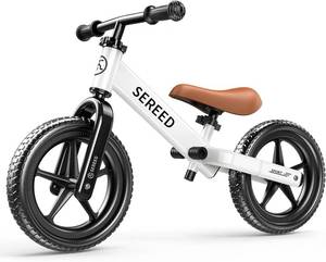 lot 8070 image: SEREED Toddler Balance Bike 2 Year Old, Gift for 2-3 Boys Girls, Adjustable