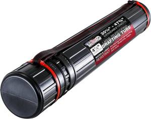 lot 8138 image: U.S. Art Supply Large Poster Tube Telescoping Adjustable, 4-78 Diameter