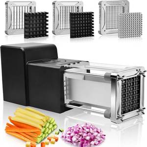 lot 8145 image: Sopito Professional Electric French Fry Cutter for Potatoes, 14-38-12