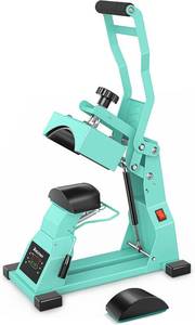 lot 8165 image: Hat Heat Press with 2 Interchangeable Platens (6.7x3.8,6.7x2.5) for HTV