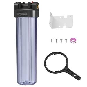 lot 8167 image: WHT20 Whole House Water Filter Housing Fit 20x4.5 Sediment etc Filters