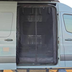 lot 8171 image: VANNCAMP Magnetic Bug Screen Sliding Door