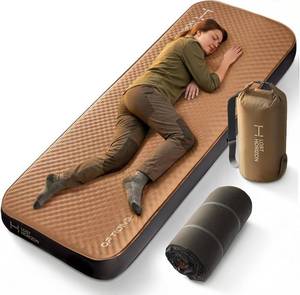 lot 8305 image: Lost Horizon Option3 Self-Inflating Foam Camping Mattress, Single, 4.5