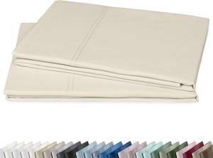 lot 8326 image: California Design Den 600 TC Set of 2 Pillowcases Queen Size