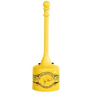 lot 8336 image: Eagle Cigarette Butt Receptacle, 5 Gallon Capacity, Yellow