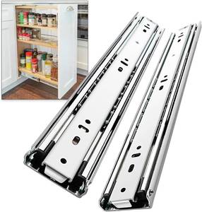 lot 8389 image: Heavy Duty Drawer Slides 129 lb Load, Full Extension Runners, 12 40 in
