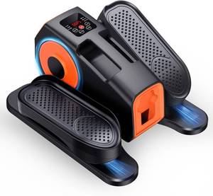 lot 8457 image: GUGTTR Under Desk Elliptical Machine, Low Impact Leg Exerciser for Seniors