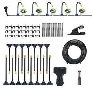 lot 8507 image: DEMORA 50FT Automatic Drip Irrigation Kit Hose with Sprinkler Heads