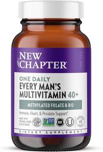 lot 8570 image: New Chapter Mens One Daily 40 Multivitamin, 48 Tablets
