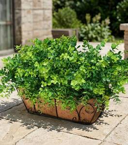 lot 8591 image: Artificial Outdoor Plants, 12 Bundles Fake Eucalyptus, UV-Resistant