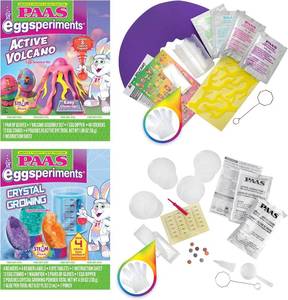 lot 8648 image: PAAS Easter Egg Decorating Bundle 2 Eggsperiment Kits, Food Safe Dye