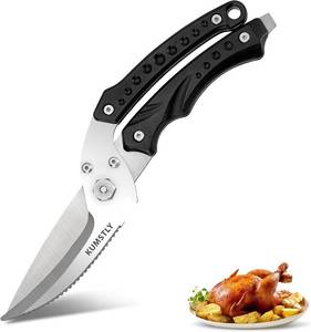 lot 8652 image: Stainless Steel Kitchen Scissors All Purpose Kitchen Shears for Chicken Meat