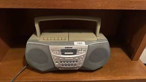 lot 120 image: Sony CFD-S02 CD Radio Cassette Recorder Boombox