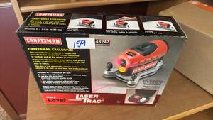 lot 159 image: Craftsman 4-in-1 Laser Level Featuring Laser Trac 48247