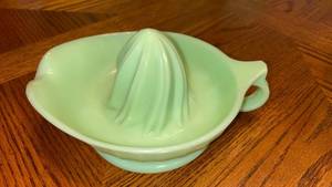 lot 180 image: Citrus Juicer Light Green Ceramic