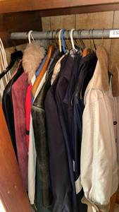 lot 236 image: Clothing Lot 15 Assorted Womens Tops Jackets Blouses on Hangers