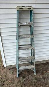 lot 246 image: Werner 6-Step Ladder